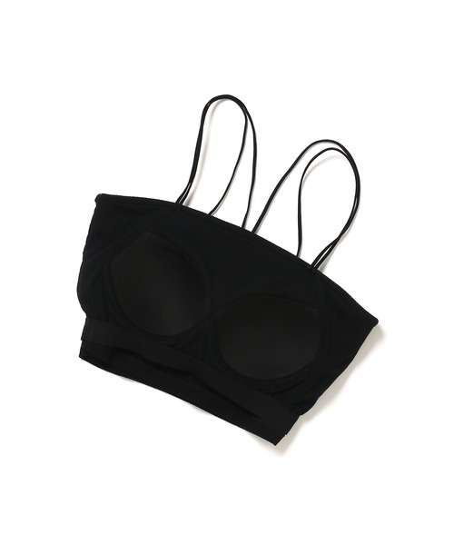 VIS（ビス）の「【ViVi12月号掲載】【選べる着丈】カップ付きロゴ刺繍キャミソール【洗える】（キャミソール・レディース・ブラック/オフホワイト/ホワイト系その他・FREE/FS）」の19枚目の写真