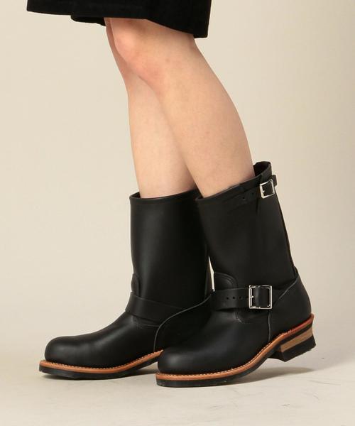 RED WING（レッドウィング）の「BY RED WING エンジニアブーツ：（ブーツ・レディース・ブラック・5/6/5h/6h）」の9枚目の写真