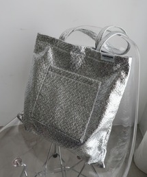 WEGO | WEGO/【23年秋冬新作】カラーポケットトート(トートバッグ)