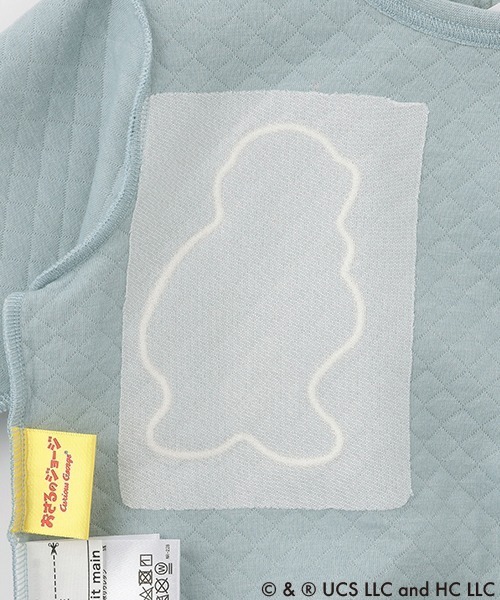 petit main（プティマイン）の「【おさるのジョージ】ルームセットアップ（アンサンブル・キッズ・アイボリー/エメラルド・100cm/130cm/80ｃｍ/120cm/90cm/110cm）」の10枚目の写真