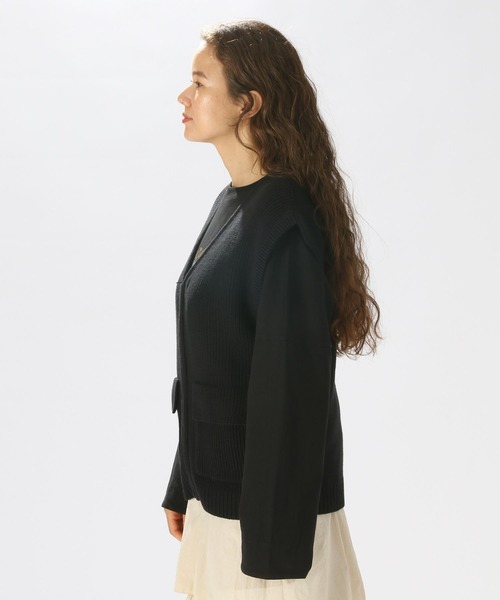 niko and（ニコアンド）の「洗えるポケットニットベスト（ベスト