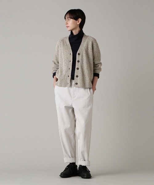 MHL.（エムエイチエル）の「FINE SHETLAND（カーディガン/ボレロ