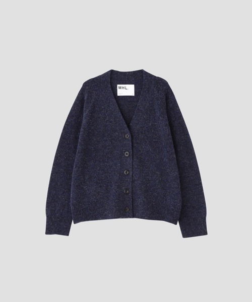 MHL.（エムエイチエル）の「FINE SHETLAND（カーディガン/ボレロ