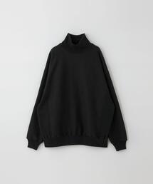 CITEN | ＜CITEN＞ヒュージ リバース ハイネック シャツ -ウォッシャブル-(スウェット)