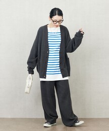 FREAK'S STORE | 限定展開　マイクロ モール カーディガン セットアップ(ニット/セーター)