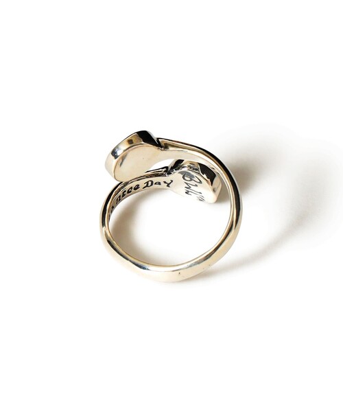 EXCLUSIVE】Double Happy Face Free Ring（リング）｜BILL WALL