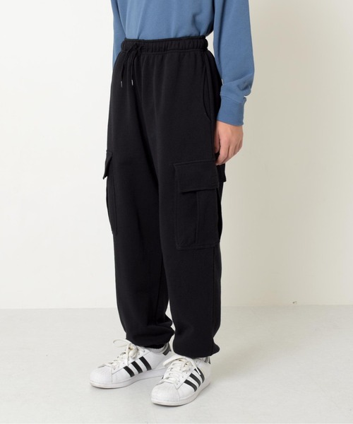 GLAZOS(グラソス)の「TC裏毛・ラクラクカーゴパンツ(その他パンツ・キッズ・ネイビー/ブラック・140cm/150cm/160cm/170cm)」の8枚目の写真