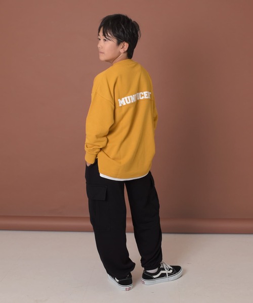 GLAZOS(グラソス)の「TC裏毛・ラクラクカーゴパンツ(その他パンツ・キッズ・ネイビー/ブラック・140cm/150cm/160cm/170cm)」の5枚目の写真