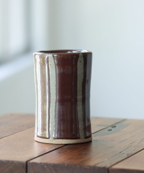 濱田窯 / 益子焼 筒花入 小（フラワーベース）｜fennica（フェニカ）の