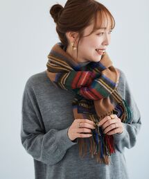 le.coeur blanc | TWEEDMILL チェックストール(ストール/ショール)