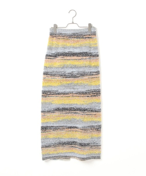 BAYFLOW（ベイフロー）の「【YOU are YOU】【スタッフ企画】ブークレボーダースカート【SETUP対応】（スカート・レディース・ブルー/イエロー・SMALL/MEDIUM）」の19枚目の写真
