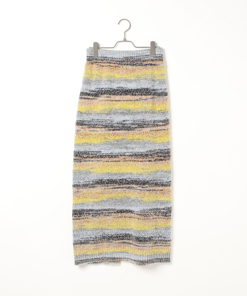 BAYFLOW（ベイフロー）の「【YOU are YOU】【スタッフ企画】ブークレボーダースカート【SETUP対応】（スカート・レディース・ブルー/イエロー・SMALL/MEDIUM）」の20枚目の写真