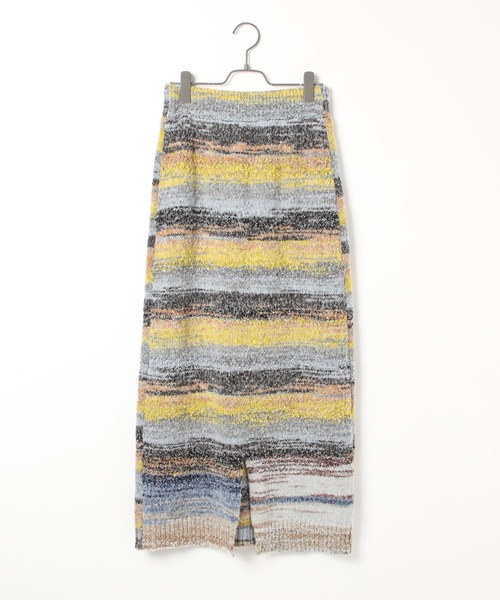 BAYFLOW（ベイフロー）の「【YOU are YOU】【スタッフ企画】ブークレボーダースカート【SETUP対応】（スカート・レディース・ブルー/イエロー・SMALL/MEDIUM）」の22枚目の写真