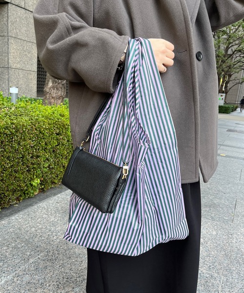 DouDou(ドゥドゥ)の「【BAGGU/バグゥ】23HO STANDARD BAGGU(エコバッグ/サブバッグ・レディース・グリーン/ブルー・FREE)」の9枚目の写真