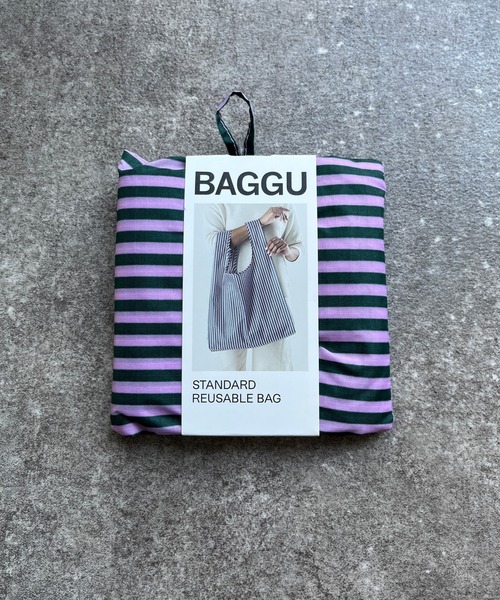 DouDou(ドゥドゥ)の「【BAGGU/バグゥ】23HO STANDARD BAGGU(エコバッグ/サブバッグ・レディース・グリーン/ブルー・FREE)」の12枚目の写真