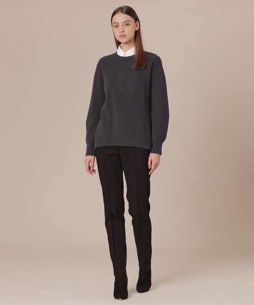 MACKINTOSH LONDON(マッキントッシュ ロンドン)の「ウールカシミヤニットプルオーバー(ニット/セーター・レディース・チャコールグレー/ライトブルー/グリーン系その他3・38)」の14枚目の写真