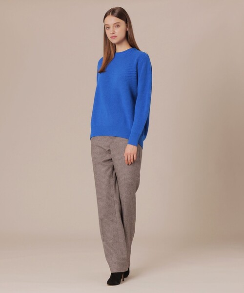 MACKINTOSH LONDON(マッキントッシュ ロンドン)の「ウールカシミヤニットプルオーバー(ニット/セーター・レディース・チャコールグレー/ライトブルー/グリーン系その他3・38)」の13枚目の写真