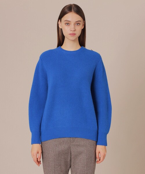 MACKINTOSH LONDON(マッキントッシュ ロンドン)の「ウールカシミヤニットプルオーバー(ニット/セーター・レディース・チャコールグレー/ライトブルー/グリーン系その他3・38)」の10枚目の写真