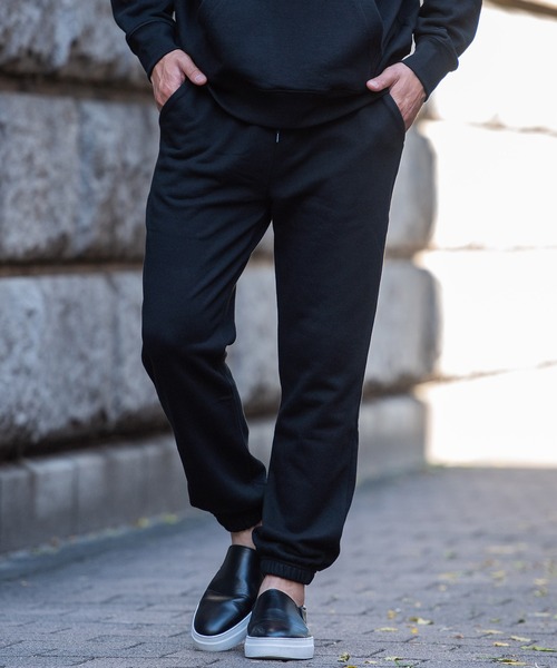 STARTER（スターター）の「『STARTER/スターター』BIG裏毛ロングパンツ（スウェットパンツ・メンズ・ネイビー/モカ/クリーム/ラベンダー/ライトグレー/カーキ/ブラック/杢グレー・L/XL/M）」の2枚目の写真