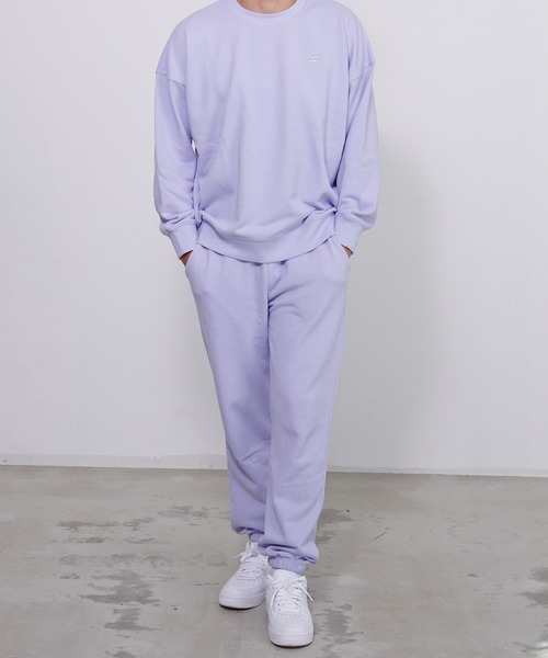 STARTER（スターター）の「『STARTER/スターター』BIG裏毛ロングパンツ（スウェットパンツ・メンズ・ネイビー/モカ/クリーム/ラベンダー/ライトグレー/カーキ/ブラック/杢グレー・L/XL/M）」の15枚目の写真