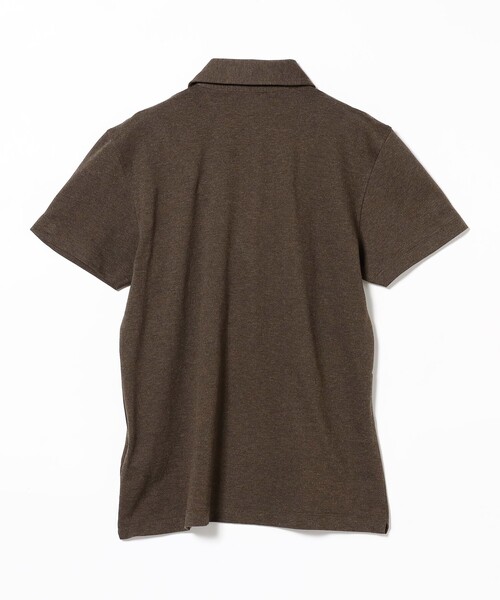 BEAMS F(ビームスエフ)の「MORGANO × BEAMS F / 別注 カノコ ショートスリーブ ポロシャツ(ポロシャツ・メンズ・ラベンダー/ネイビー/ロイヤルブルー/グリーン/ダークブラウン・48/46/44/52/50)」の12枚目の写真