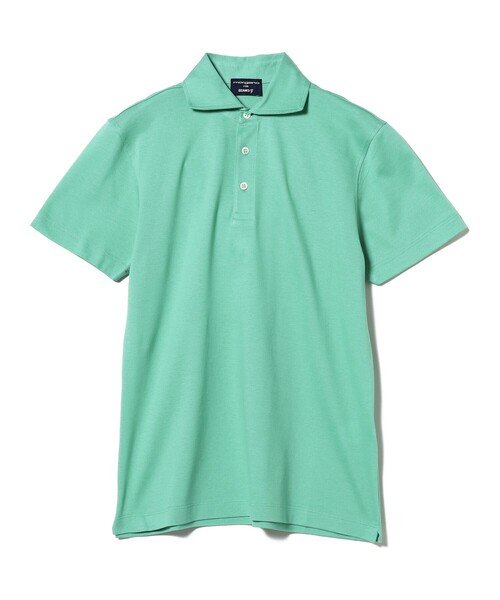 BEAMS F(ビームスエフ)の「MORGANO × BEAMS F / 別注 カノコ ショートスリーブ ポロシャツ(ポロシャツ・メンズ・ラベンダー/ネイビー/ロイヤルブルー/グリーン/ダークブラウン・48/46/44/52/50)」の19枚目の写真