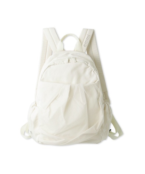 emmi（エミ）の「【emmi atelier】eco　メッシュカバーミニギャザーバックパック（バックパック/リュック・レディース・アイボリー/ブラック・FREE）」の17枚目の写真