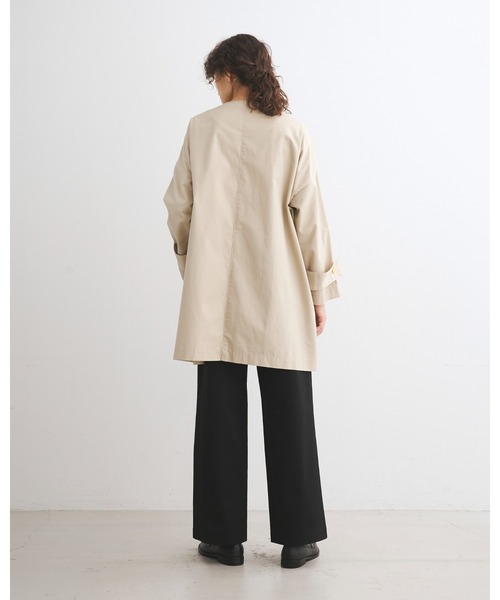 Traditional Weatherwear（トラディショナルウェザーウェア）の「MALTON NO COLLAR（その他アウター・レディース・ネイビー/ブラック/ナチュラル・32/34）」の17枚目の写真