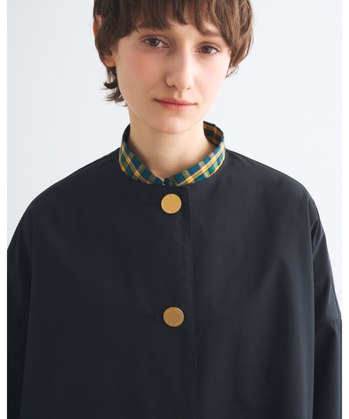 Traditional Weatherwear（トラディショナルウェザーウェア）の「MALTON NO COLLAR（その他アウター・レディース・ネイビー/ブラック/ナチュラル・32/34）」の9枚目の写真