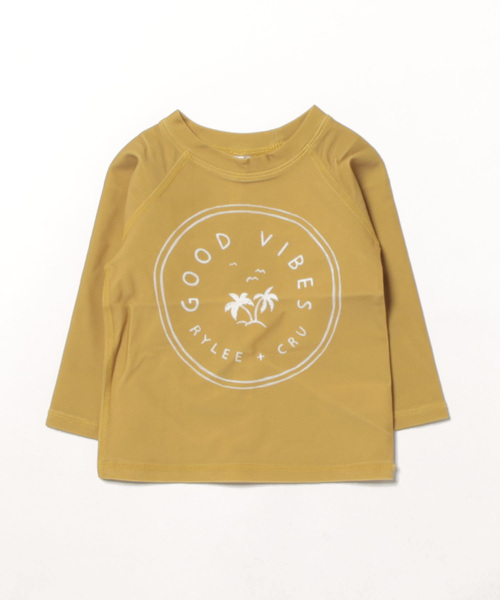 【セール】【Bs】【it】【Rylee＋Cru】RASHGUARD|GOODVIBES（その他ベビー用品）｜Rylee + Cru（ライリーアンドクルー）