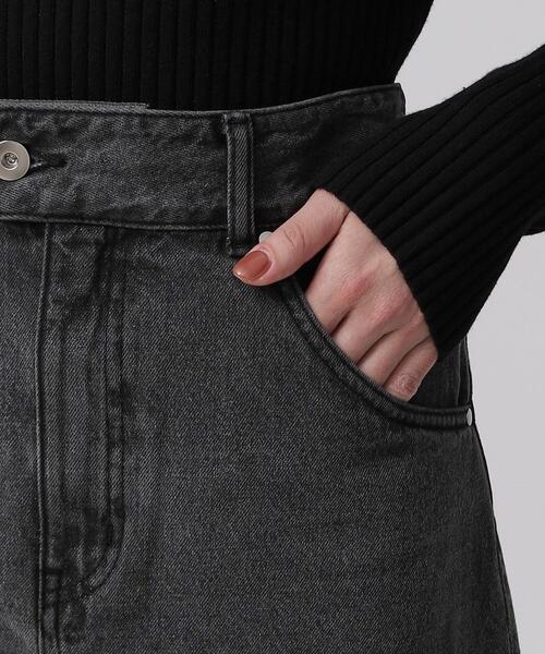 GALLEST(ギャレスト)の「フレアデニムスカート(デニムスカート・レディース・アイボリー/チャコールグレー/ネイビー・40/38/36)」の20枚目の写真