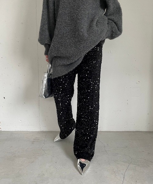 LOWRYS FARM（ローリーズファーム）の「２ＷＡＹメタリックキンチャク  996845（ハンドバッグ・レディース・ブラック/シルバー/グリーン・FREE）」の11枚目の写真