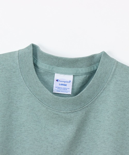 Champion(チャンピオン)の「【Champion/チャンピオン】メンズ アクションスタイル ショートスリーブTシャツ(Tシャツ/カットソー・メンズ・オレンジ/グリーン/ピンク/ブルー・SMALL/MEDIUM/LARGE/X-LARGE)」の7枚目の写真