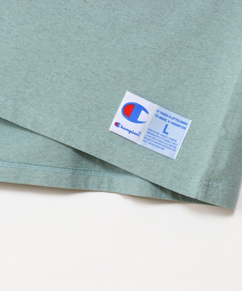 Champion(チャンピオン)の「【Champion/チャンピオン】メンズ アクションスタイル ショートスリーブTシャツ(Tシャツ/カットソー・メンズ・オレンジ/グリーン/ピンク/ブルー・SMALL/MEDIUM/LARGE/X-LARGE)」の8枚目の写真