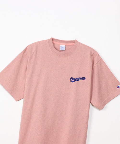 Champion(チャンピオン)の「【Champion/チャンピオン】メンズ アクションスタイル ショートスリーブTシャツ(Tシャツ/カットソー・メンズ・オレンジ/グリーン/ピンク/ブルー・SMALL/MEDIUM/LARGE/X-LARGE)」の21枚目の写真