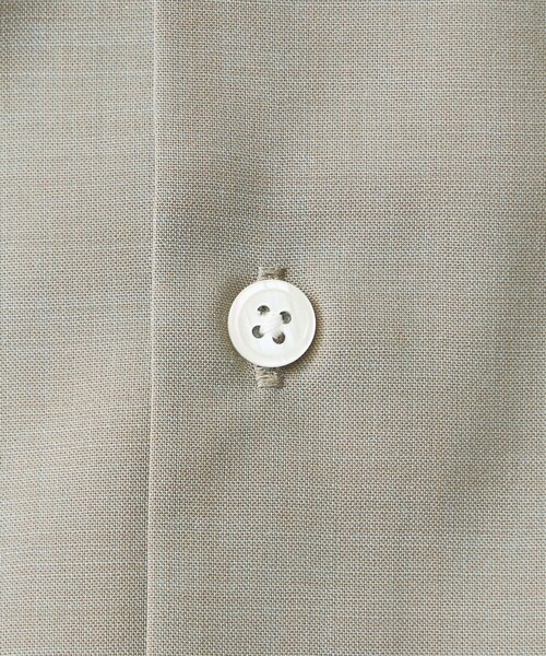 green label relaxing（グリーンレーベルリラクシング）の「TWウォッシャブルトロ ジャストルーズ シャツ -ストレッチ・防シワ-（シャツ/ブラウス・メンズ・ライトブルー/ダークグレー/ベージュ・S/M/L/XL）」の18枚目の写真