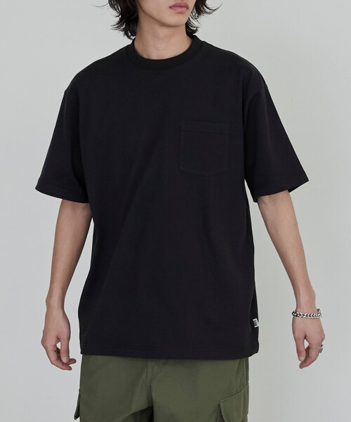 coen（コーエン）の「USAコットンスタンダードポケットTシャツ（Tシャツ/カットソー・メンズ・ブラック/ホワイト/ライトグレー/ダークグレー・S/M/L/XL）」の10枚目の写真