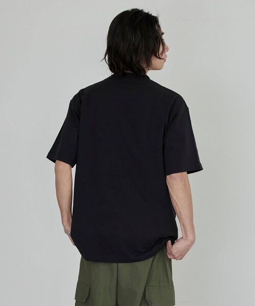 coen（コーエン）の「USAコットンスタンダードポケットTシャツ（Tシャツ/カットソー・メンズ・ブラック/ホワイト/ライトグレー/ダークグレー・S/M/L/XL）」の14枚目の写真
