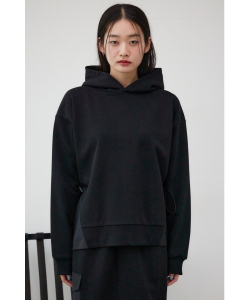 AZUL by moussy(アズールバイマウジー)の「フハクドッキングパーカー(パーカー・レディース・ブラック/アイボリー/ライトカーキ・SMALL/MEDIUM)」の18枚目の写真
