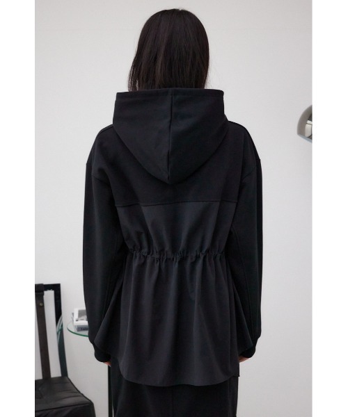 AZUL by moussy(アズールバイマウジー)の「フハクドッキングパーカー(パーカー・レディース・ブラック/アイボリー/ライトカーキ・SMALL/MEDIUM)」の20枚目の写真