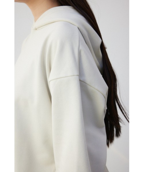 AZUL by moussy(アズールバイマウジー)の「フハクドッキングパーカー(パーカー・レディース・ブラック/アイボリー/ライトカーキ・SMALL/MEDIUM)」の12枚目の写真