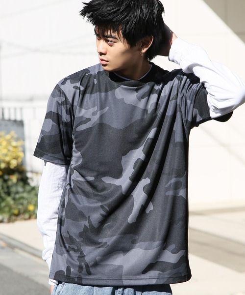 United Athle(ユナイテッドアスレ)の「【United Athle】4.1オンス ドライアスレチック カモフラージュ Tシャツ ※5906(Tシャツ/カットソー・レディース・タイガーカモ/ネイビー系1/ブラック系1/カモフラージュ/ウッドランド/グレー系カモフラージュ/ホワイト系1・XL/L/M/S)」の8枚目の写真