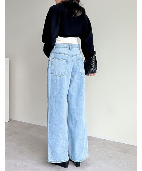 Re:EDIT（リエディ）の「レーヨンナイロンミラノリブニットボレロ