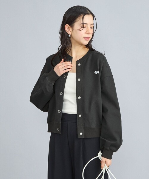PENNEYS(ぺニーズ)の「PENNEYS(ぺニーズ)別注インレイクルーネックカーディガン(カーディガン/ボレロ・レディース・オフホワイト/ライトグレー/ネイビー/ダークグレー/ロイヤルブルー・M/L)」の18枚目の写真