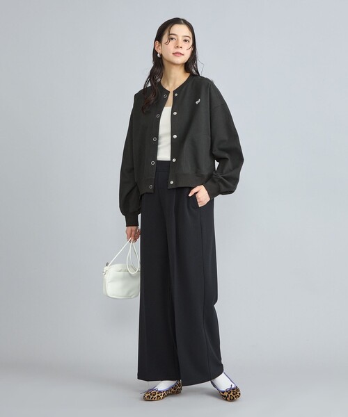 PENNEYS(ぺニーズ)の「PENNEYS(ぺニーズ)別注インレイクルーネックカーディガン(カーディガン/ボレロ・レディース・オフホワイト/ライトグレー/ネイビー/ダークグレー/ロイヤルブルー・M/L)」の21枚目の写真