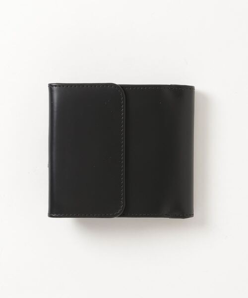 ETTINGER（エッティンガー）の「ETTINGER Tab Wallet with 10 C/C & Purse エッティンガー ブライドルレザー 2つ折りタブ財布（財布・メンズ・ブラック・FREE）」の10枚目の写真