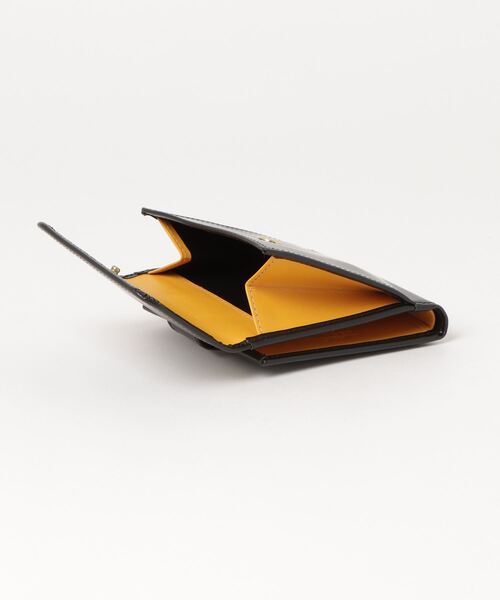 ETTINGER（エッティンガー）の「ETTINGER Tab Wallet with 10 C/C & Purse エッティンガー ブライドルレザー 2つ折りタブ財布（財布・メンズ・ブラック・FREE）」の13枚目の写真
