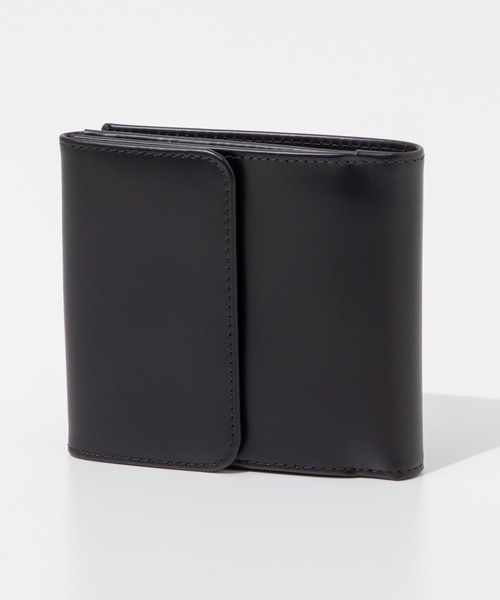 ETTINGER（エッティンガー）の「ETTINGER Tab Wallet with 10 C/C & Purse エッティンガー ブライドルレザー 2つ折りタブ財布（財布・メンズ・ブラック・FREE）」の6枚目の写真