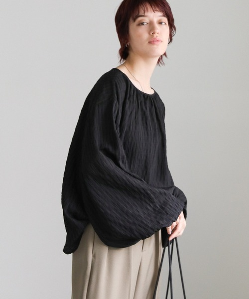 select MOCA(セレクトモカ)の「【ZOZO限定】ワッシャーボリュームスリーブブラウス(シャツ/ブラウス・レディース・ライトベージュ/ブルーグレー/ブラック・FREE)」の21枚目の写真