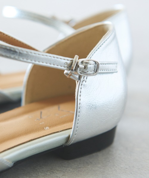 mio notis(ミオノティス)の「【MIO NOTIS(ミオ ノティス)】カットワークサンダル(サンダル・レディース・ホワイト/ブラウン/シルバー・36/37/38)」の20枚目の写真